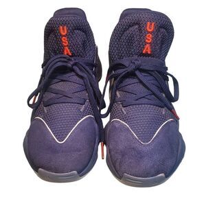 Adidas James Harden Vol 4 GCA Team USA Navy Blue Basketball Shoe Sneaker FY0870